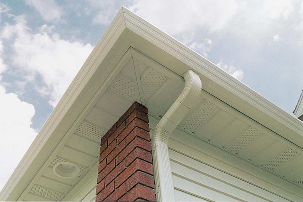 Seamless Oversized 6inch 3x4 Downspout Gutter System