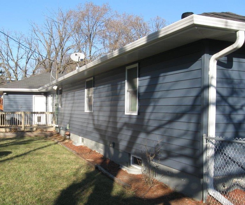 New ABC Seamless Steel Siding & Gutters in Coon Rapids